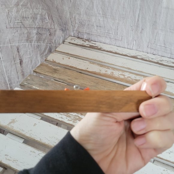 Vintage ruler measurement teacher ornament vintage Xmas holiday tree - Picture 5 of 5